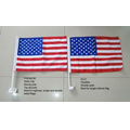 USA American 'Premium' Car Flag - Single Sided